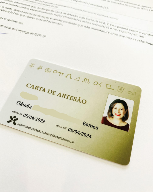 Conquista da Carta de Artesão e Carta de Unidade Produtiva Artesanal