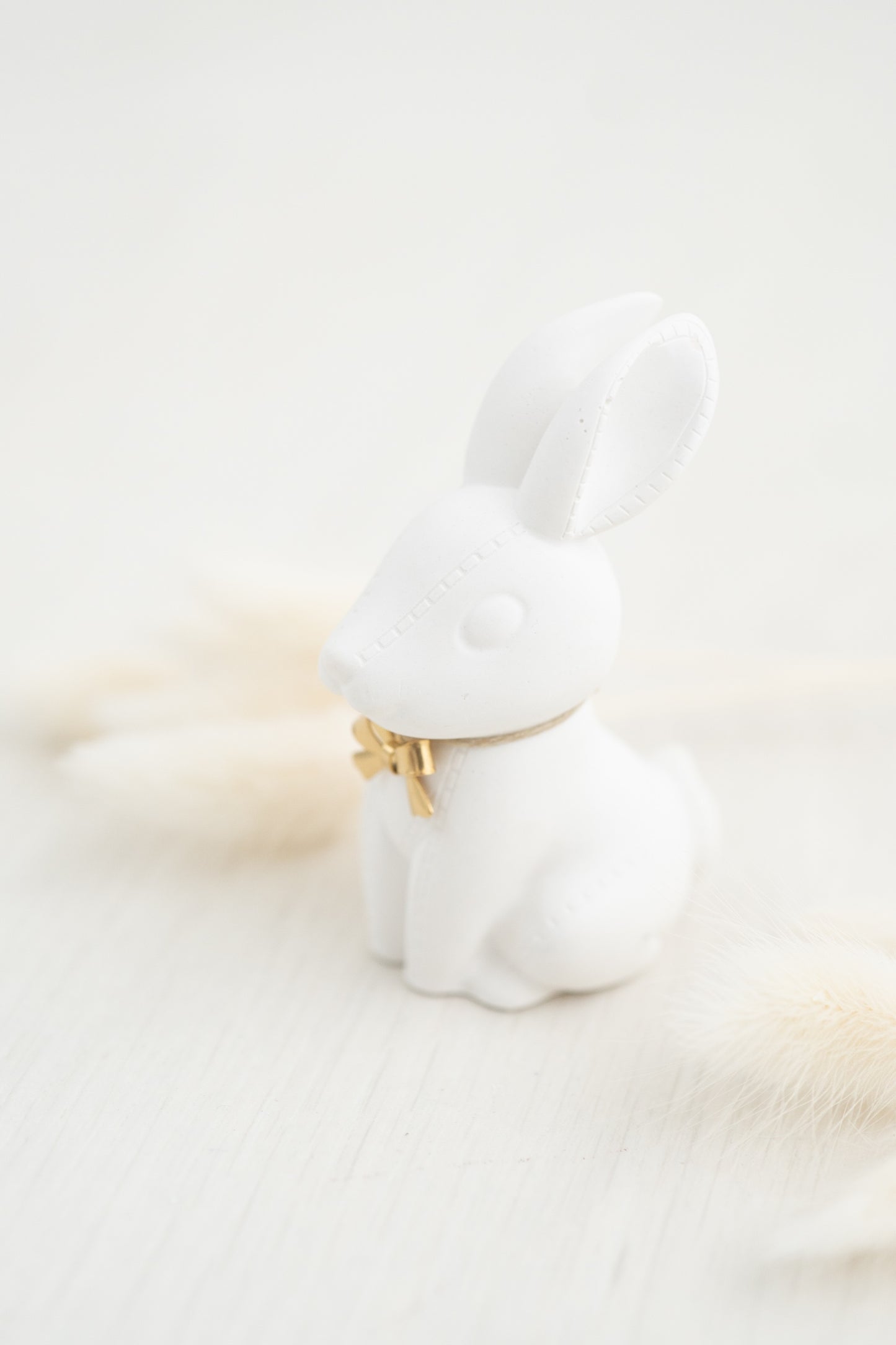 Coelhinho 3D laço aço