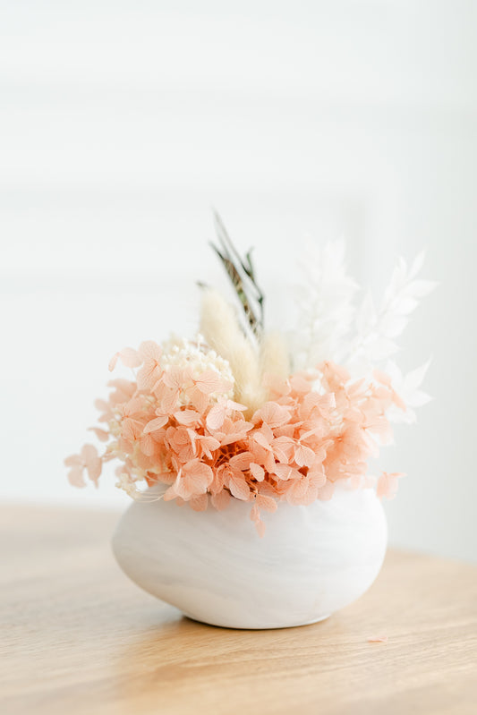 Ovo horizontal com flores