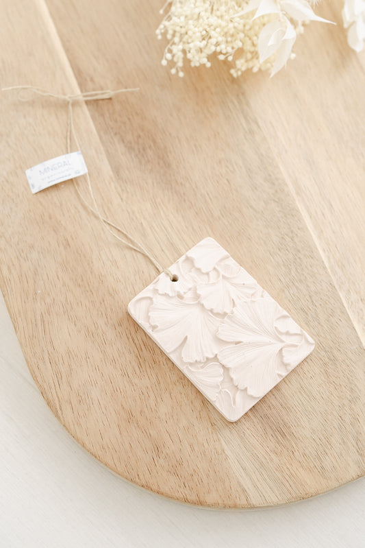 Placa retangular Ginkgo Biloba
